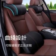 【ANTIAN】車用座椅頭枕 高彈弧形記憶棉汽車頸枕 車載後座護頸靠枕