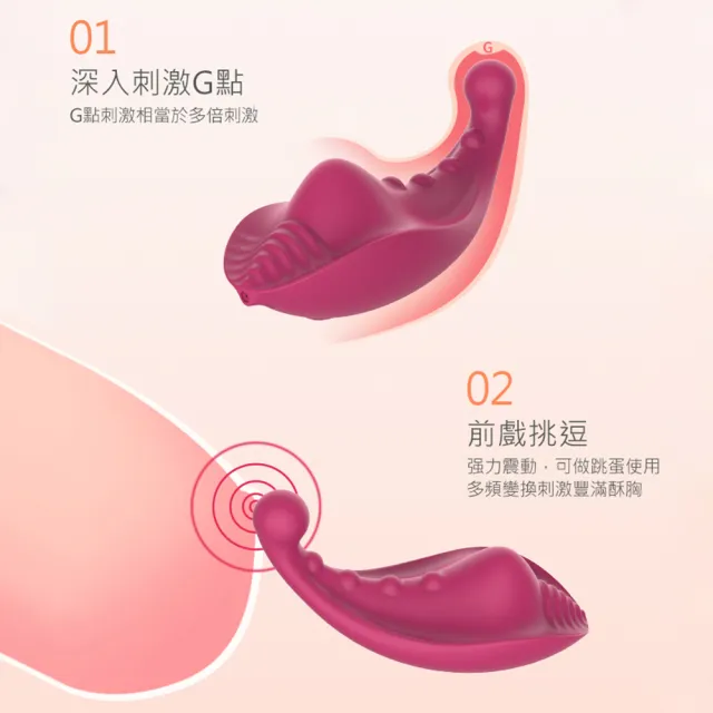 A125 遙控隱形穿戴靜音十段變頻多模式陰道陰蒂G點高潮刺激防水電動按摩棒(SOD 女性自慰)