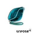 【tripose】漫遊系列岩紋簡約微旅手拿/側肩包(森林綠)