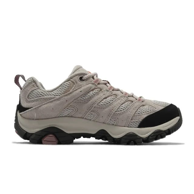 【MERRELL】戶外鞋 Moab 3 GTX 防水 女鞋 登山鞋 越野 避震 支撐 耐磨 黃金大底 玫瑰奶茶色 ML036326