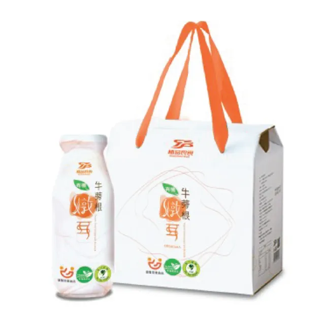 【植品良食】有機牛蒡根燉耳195mlx6入/盒x4盒(共24入)