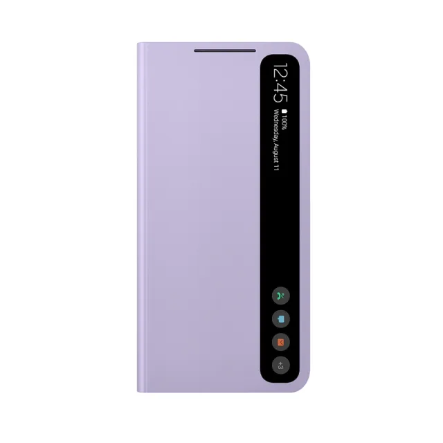 【Samsung 三星】Galaxy S21 FE 5G Clear View 原廠透視感應皮套