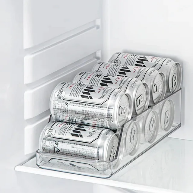 【NITORI 宜得利家居】冰箱用整理托盤 350ML 罐裝用 Ｎ BRANC(冰箱用整理拖盤 罐裝用 BRANC)