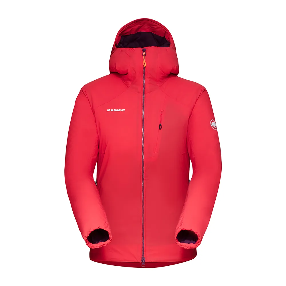 【Mammut 長毛象】Rime IN Flex Hooded Jacket AF Women 化纖外套 日落紅/葡萄紫 女款 #1013-02120