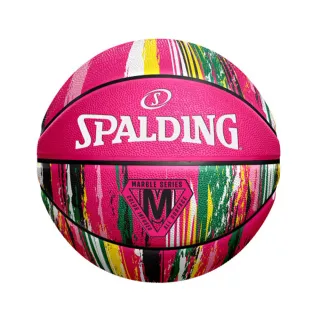 【SPALDING】SP 大理石系列 粉彩 橡膠 #6 籃球(橡膠)