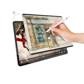 【SwitchEasy 魚骨牌】iPad 9 10.2吋 磁吸可拆式類紙膜 SwitchPaper＋高畫質保護貼(磁吸類紙膜/保護貼)
