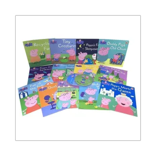 Peppa Paperback and Audio Collection （13平裝+2CD）