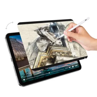 【SwitchEasy 魚骨牌】iPad mini 8.3吋 磁吸可拆式類紙膜 SwitchPaper(單入組)