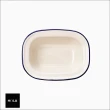 【HOLA】澳洲ENAMEL手工方形烤盤200ML-藍