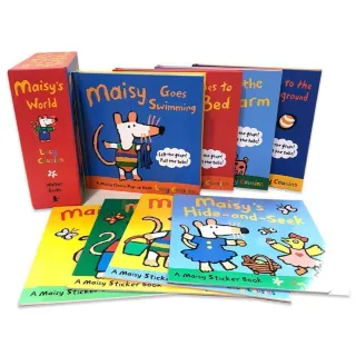 Maisy”s World Pack （4本平裝貼紙書+4本精裝操作書）