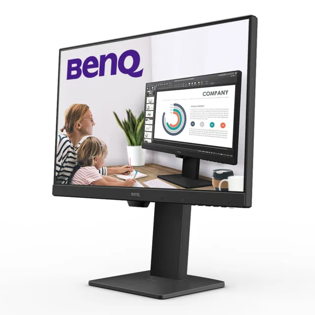 BenQ】GW2485TC 24型IPS 75Hz 光智慧護眼螢幕(可旋轉/降噪麥克風/內建