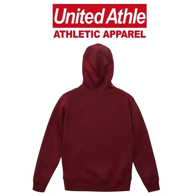 【United Athle】日系加厚素色連帽T 保暖磨毛長袖上衣(男女可穿 秋冬防寒)