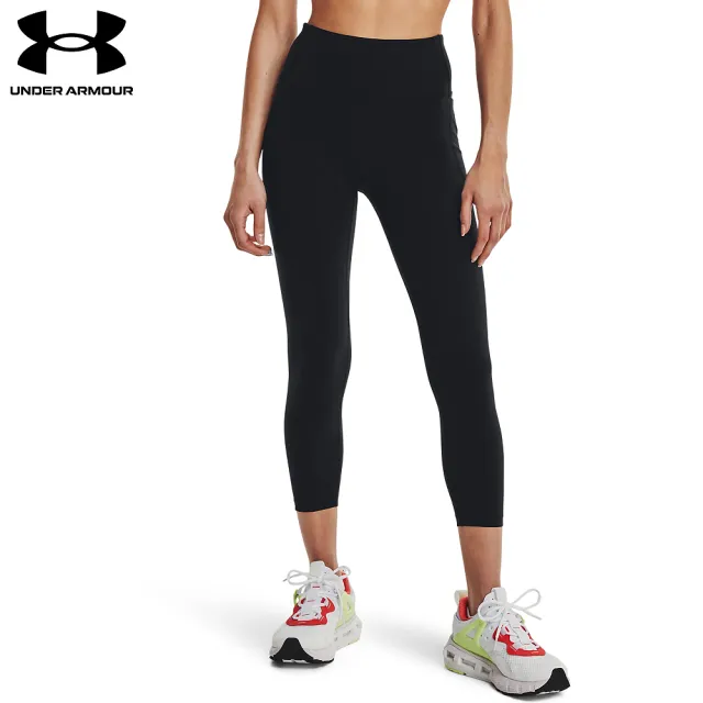 【UNDER ARMOUR】UA 女 Meridian 九分緊身褲 運動褲_1369004-001(黑)