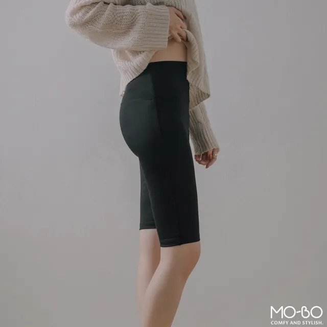 【MO-BO】MIT石墨烯高腰彈力騎行褲(褲子)