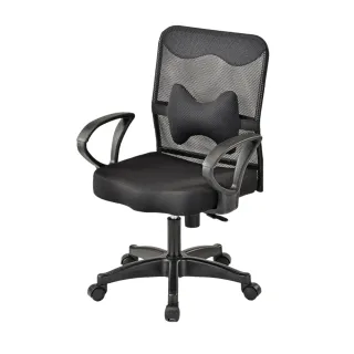 【椅靠一生】里歐經典款厚座辦公電腦椅-黑(MIT/辦公椅 電腦椅 桌椅 椅子)