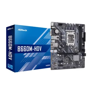 【ASRock 華擎】B660M HDV MATX INTEL主機板