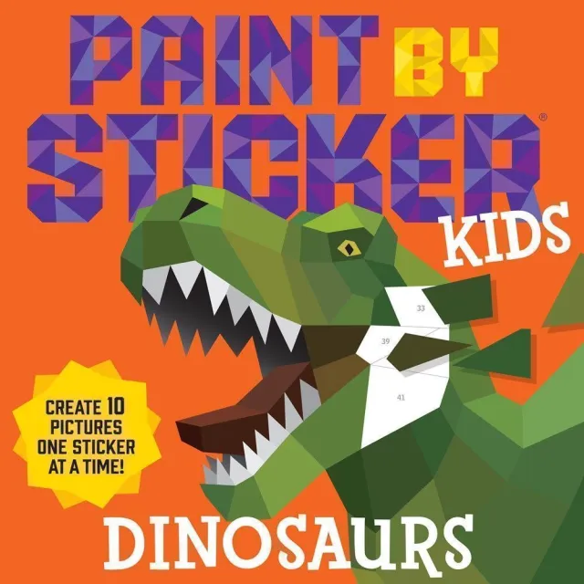 Paint by Sticker Kids： Dinsaurs