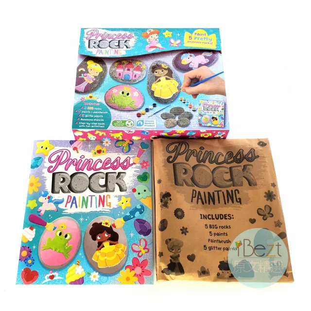 【iBezT】Princess Rock Painting(STEAM科學創意手作)