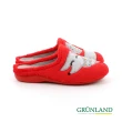 【GRUNLAND】義大利臘腸狗造型保暖拖鞋ALIN CI2482 紅(義大利進口健康舒適鞋 獨家)