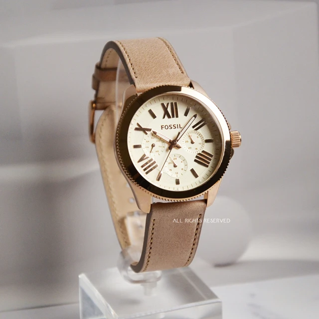 FOSSIL Scarlette 孔雀石手錶 女錶-38mm