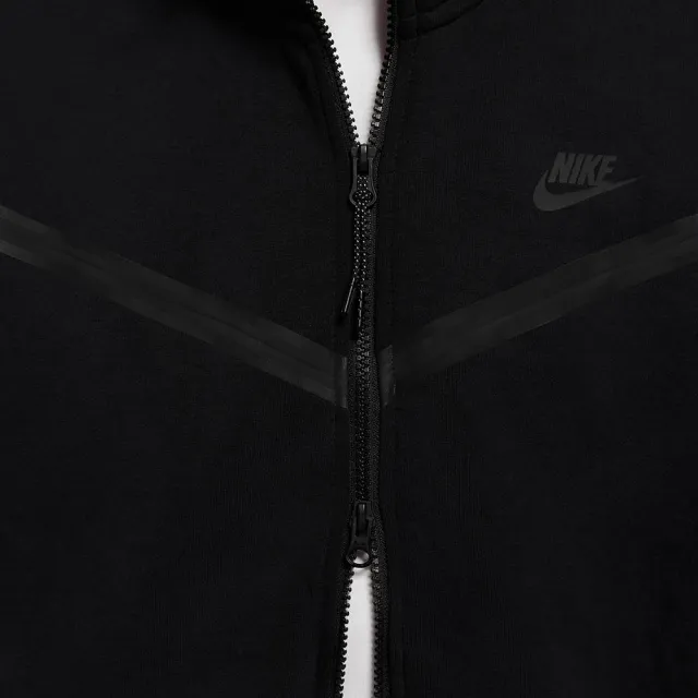 NIKE 耐吉】連帽外套AS M NSW TCH FLC HOODIE FZ WR 男款黑(CU4490010