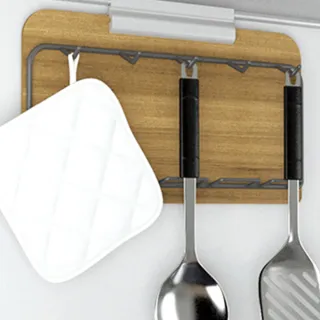 【Jyun Pin 駿品裝修】嚴選吊掛系列 - 鍋蓋架 LD729W