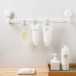 【Dagebeno荷生活】日式透明掛勾夾 洗面乳牙膏毛巾布懸掛式收納(1組4個)