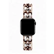 【原廠代用】Apple Watch時尚小香風金屬皮革錶帶(多款可選)
