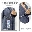 【DAYA】iPhone/安卓 斜背頸掛 手機掛繩背帶組(通用市售手機殼)
