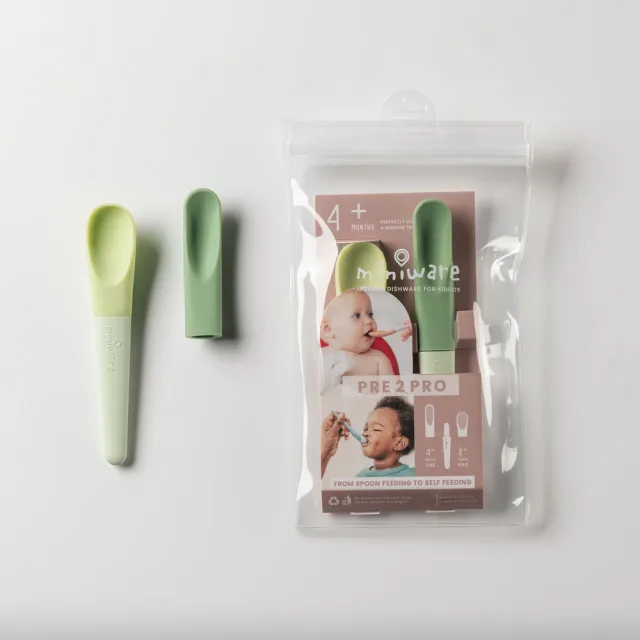 【Miniware】蹺蹺板兩用湯匙組(兒童 幼兒 miniware 餐具)