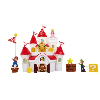 【Nintendo 任天堂】瑪利歐2.5吋豪華蘑菇王國城堡