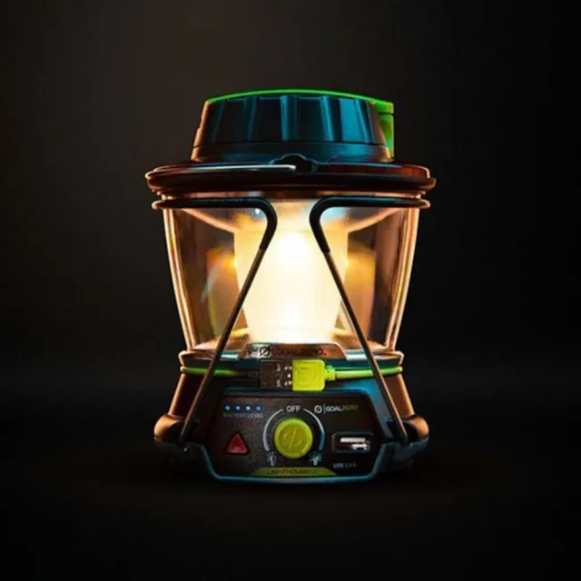 【Goal Zero】Lighthouse 600多向式LED營燈 600流明 附紅色緊急閃光燈、手搖搖桿緊急充電(GZ-32010)