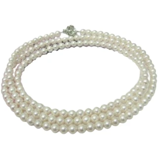 【小樂珠寶】白珠超長變化160公分長南洋深海貝珍珠長項鍊(高挑者豐腴者最適合需要指定款)