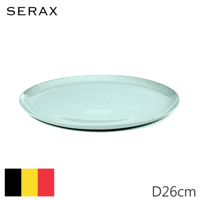 【SERAX】ALG/圓盤/D26cm/淺藍(比利時米其林餐瓷家飾)