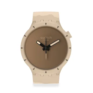 【SWATCH】BIG BOLD系列手錶 BIOCERAMIC DESERT 沙漠 瑞士錶 錶(47mm)