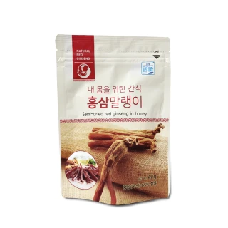 【振興高麗人蔘】韓國高麗蜂蜜紅蔘條5入組(健康零食輕巧小包裝)