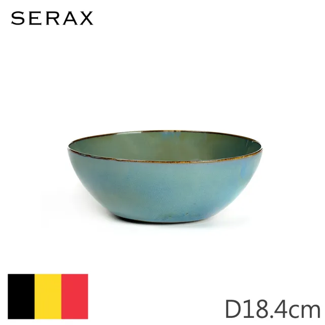 【SERAX】ALG/圓碗/D18.4cm/藍(比利時米其林餐瓷家飾)