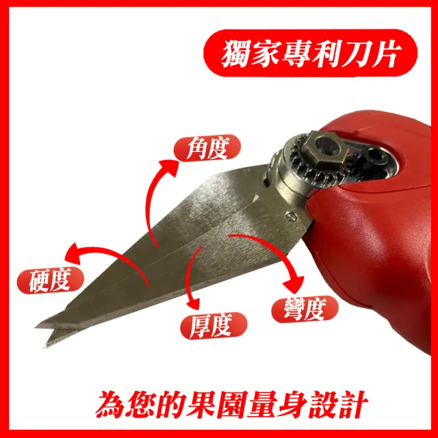 【立豐科技】火龍果電剪板機按多深剪多深｜SK5鋼製、防滑握把、無線電剪(可申請農機補助)