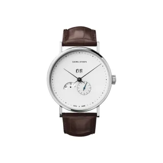 【Georg Jensen 官方旗艦店】KOPPEL GRANDE DATE 年曆自動機械錶 41mm(手錶 機械錶)