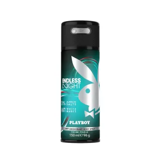 【PLAYBOY】不羈夜經典男性體香噴霧 150ml(專櫃公司貨)