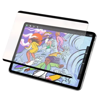 【嚴選】iPad Pro 12.9吋 A1876滿版可拆卸磁吸式繪圖專用類紙膜