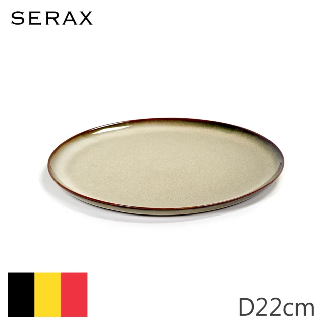 【SERAX】ALG/圓盤/D22cm/霧灰(比利時米其林餐瓷家飾)