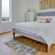 【山德力】現代風短毛地毯80x150cm金卡尼(客廳 起居室 書房 床邊毯)