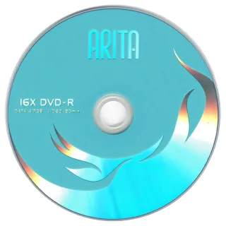 【RITEK 錸德】ARITA DVD+R 100片裝 可燒錄空白光碟(錸德製造)