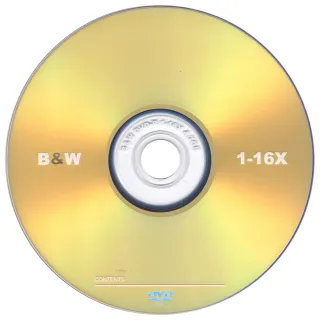 【SOCOOL】B&W DVD-R 4.7G 16X 50片裝(國內第一大廠代工製造 A級品)