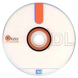 【SOCOOL】OKAY DVD+R 8X 8.5G DL 10片裝 D9 可燒錄空白光碟(國內第一大廠代工製造 A級品)