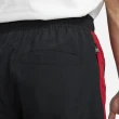 【NIKE 耐吉】Nike As M J Flt Suit Pant    男 長褲 梭織 運動 休閒 抽繩褲腳 黑紅(CV3175-010)