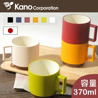 【日本KANO】日本傳統色馬克杯 370ml 日本製 可微波 可洗碗機(茶杯/水杯、6色可選)
