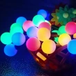 【HaoO】戶外露營氣氛LED圓型燈串(6M 40燈)