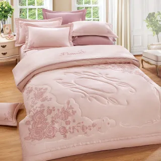 【幸福晨光】精梳棉 七件式兩用被床罩組    奧莉薇亞(雙人)